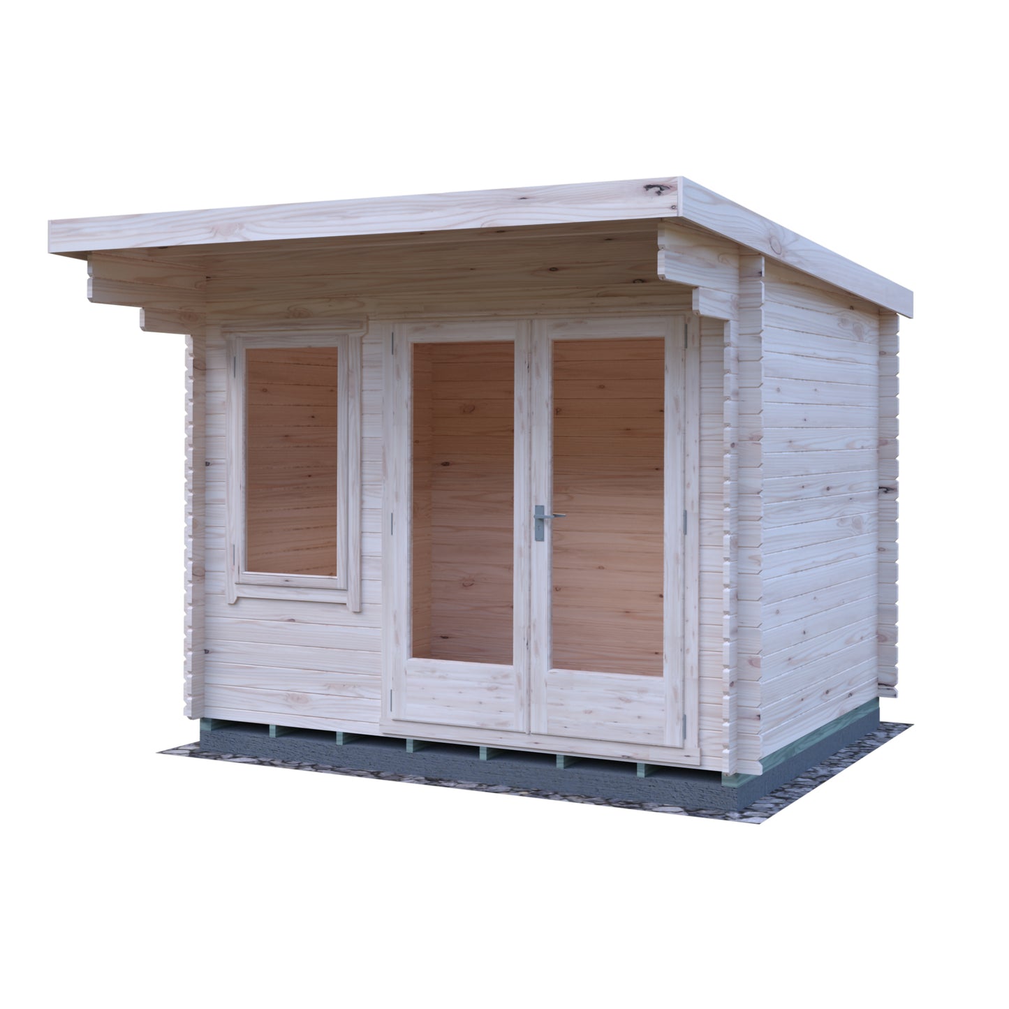 Shire Belgravia 8x10 Log Cabin (34mm - 70mm Logs)