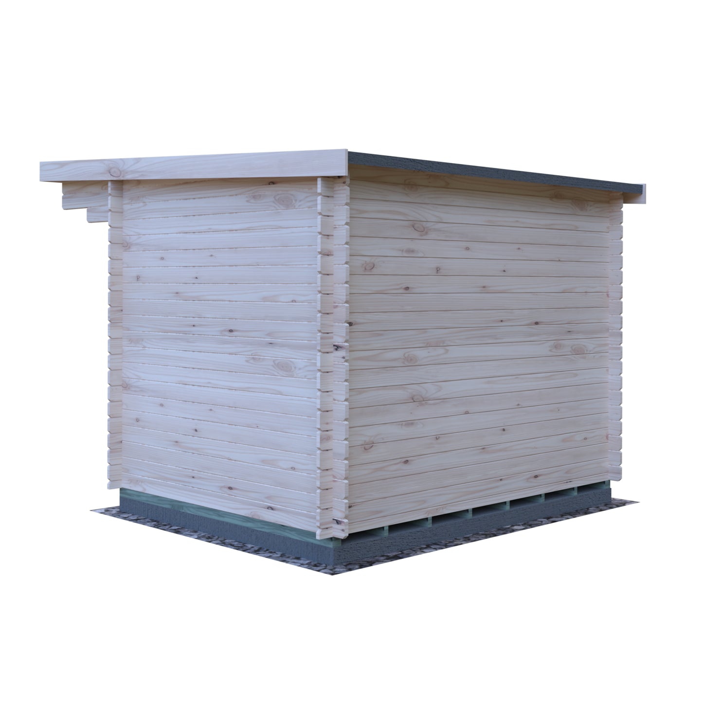 Shire Belgravia 8x10 Log Cabin (34mm - 70mm Logs)