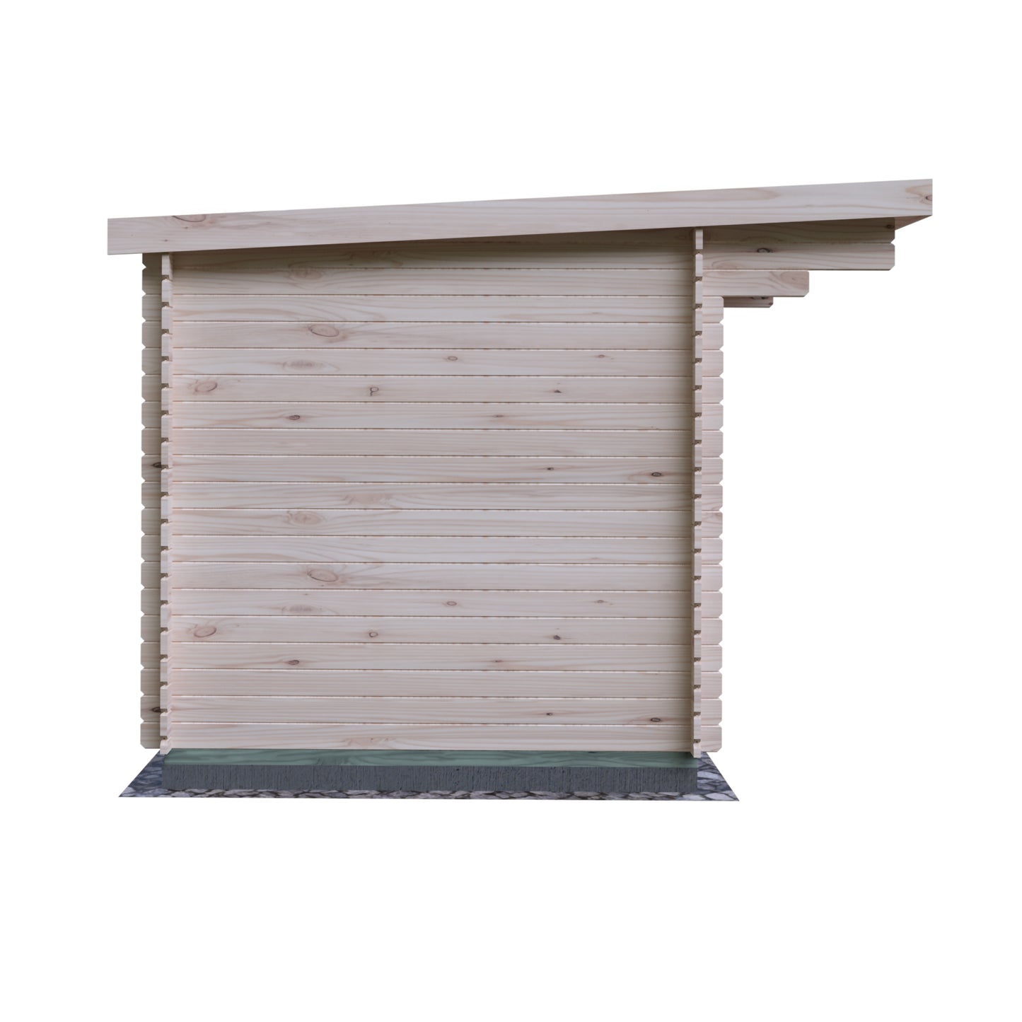 Shire Belgravia 8x10 Log Cabin (34mm - 70mm Logs)