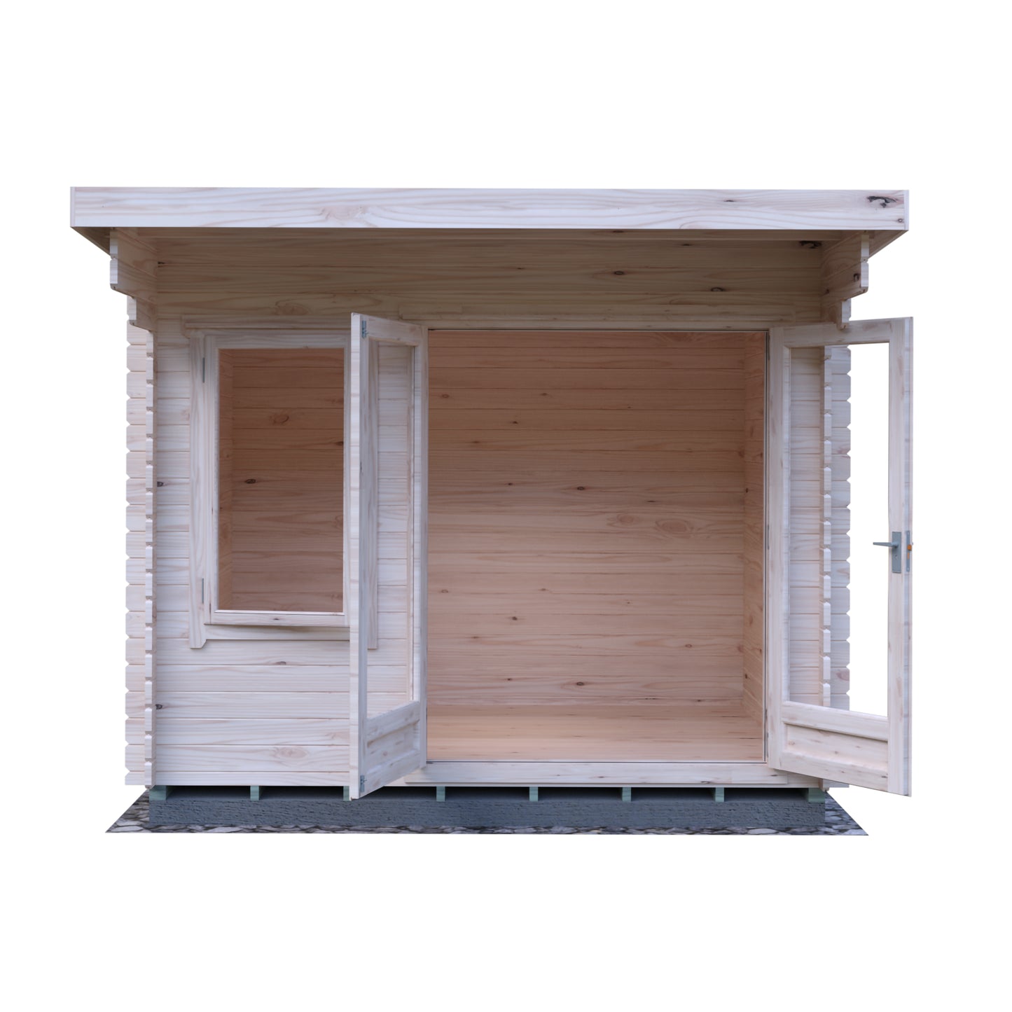 Shire Belgravia 8x10 Log Cabin (34mm - 70mm Logs)