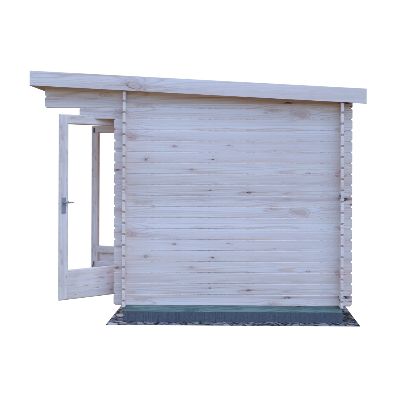 Shire Belgravia 8x10 Log Cabin (34mm - 70mm Logs)