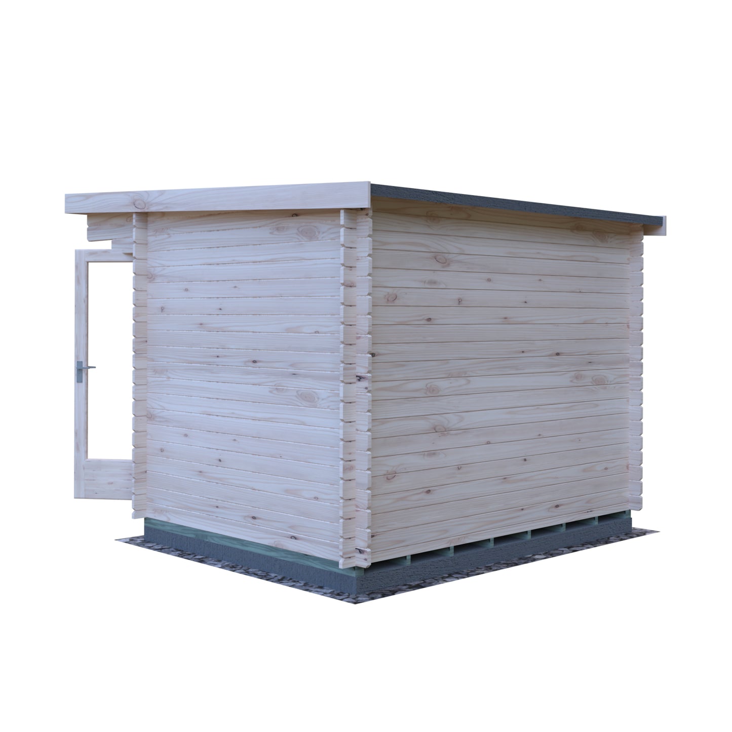 Shire Belgravia 8x10 Log Cabin (34mm - 70mm Logs)
