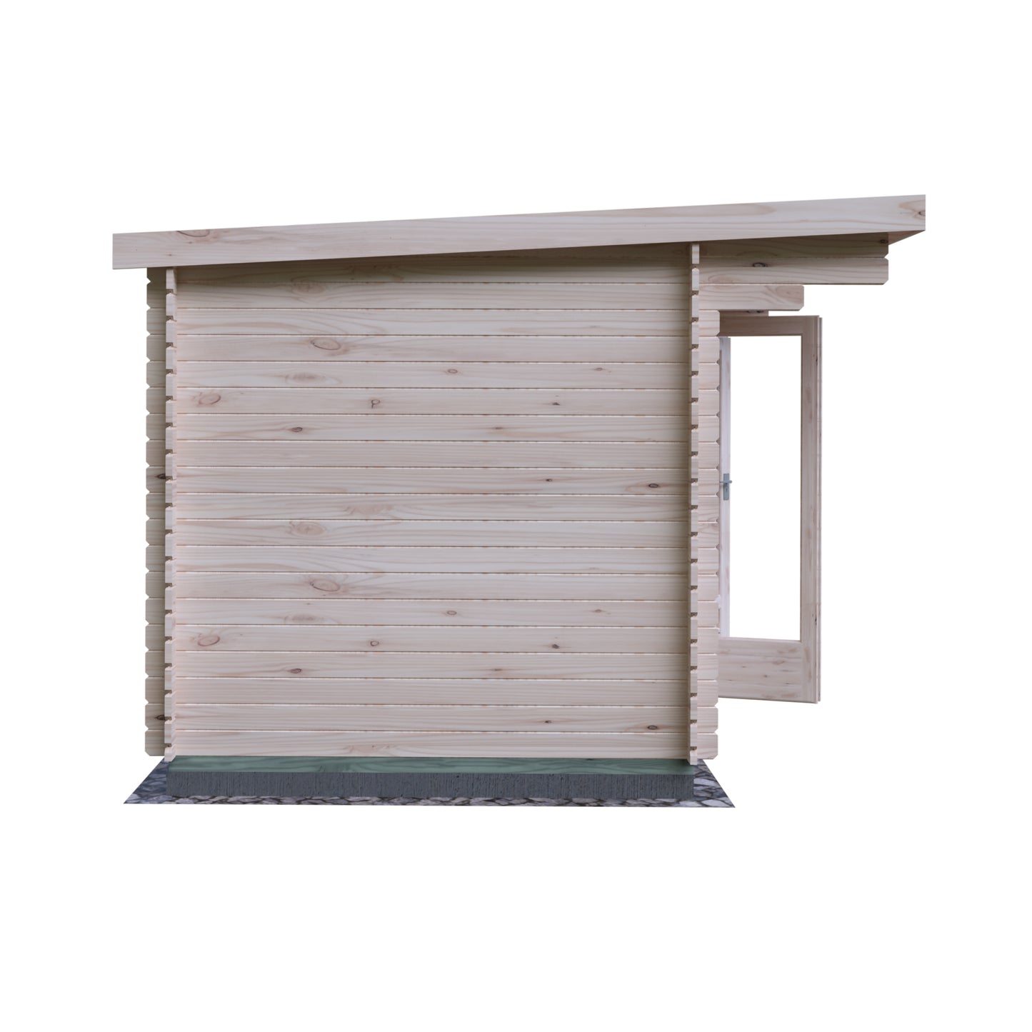 Shire Belgravia 8x10 Log Cabin (34mm - 70mm Logs)