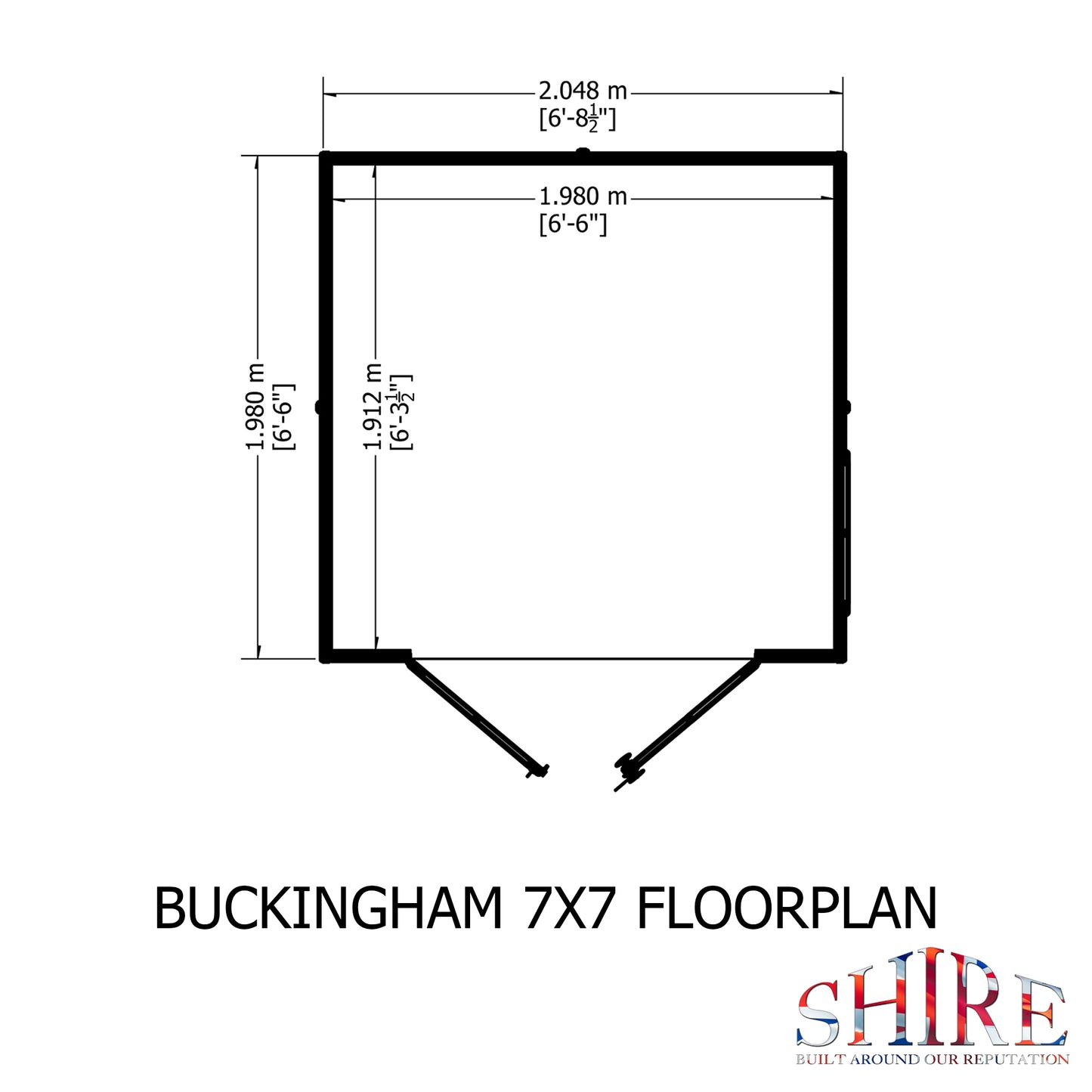 Shire Buckingham 7x7