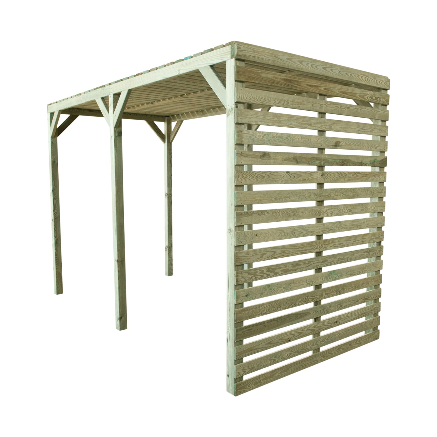 Shire Contemporary Urban Pergola Shire Contemporary Arch Green Pressure treated