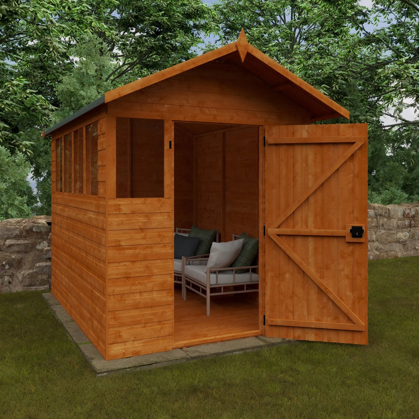 6x6 Cabin Shiplap