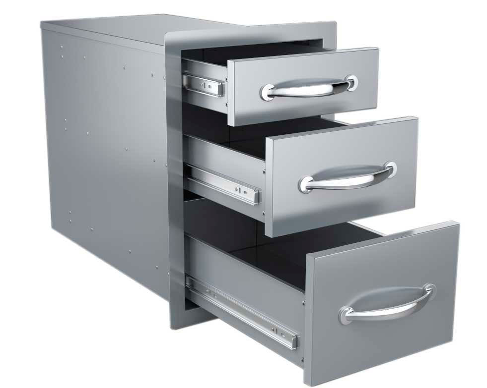 Sunstone Triple Access Drawers