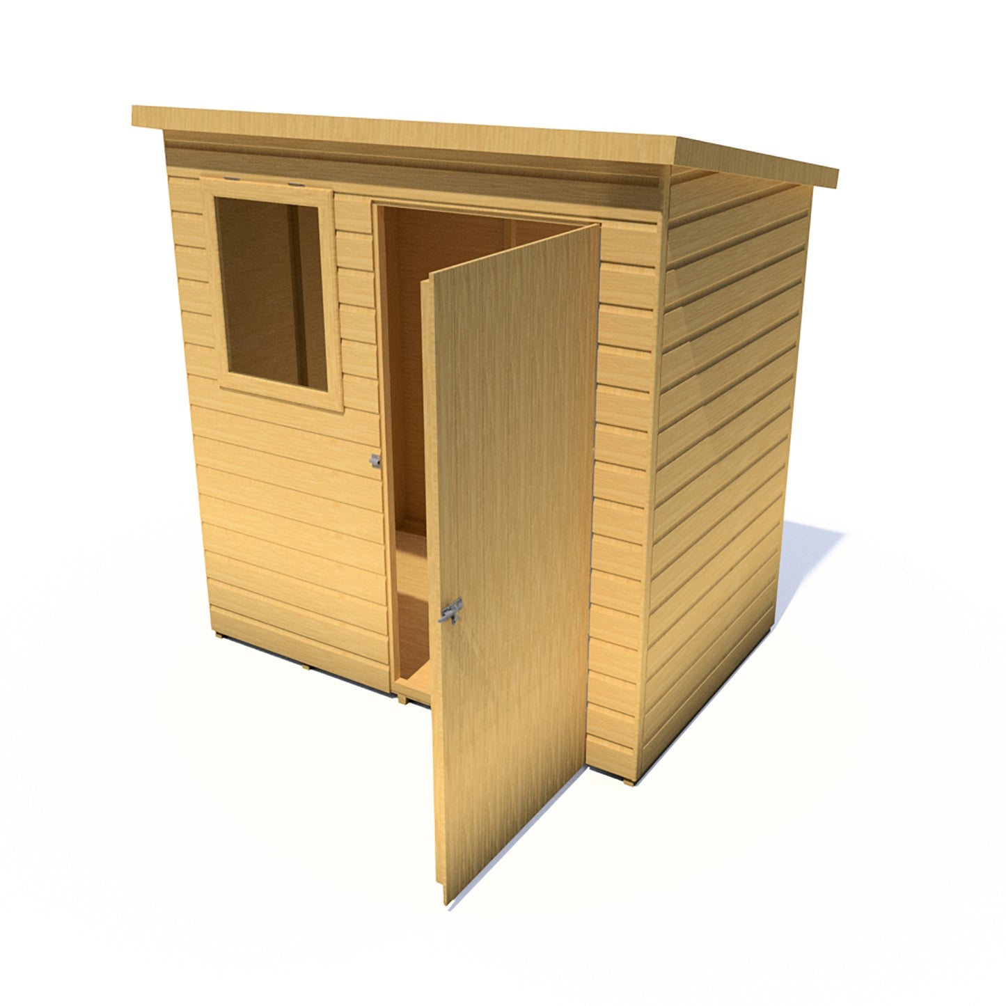 Shire Caldey Single Door 6x4 Loglap Style C