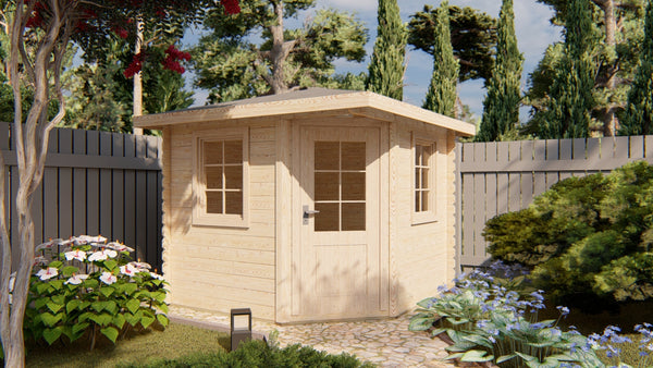 Shire Colombo 8x8 44mm Log Cabin