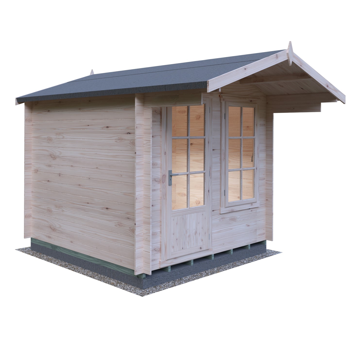 Shire Crinan 8x8 19mm Log Cabin
