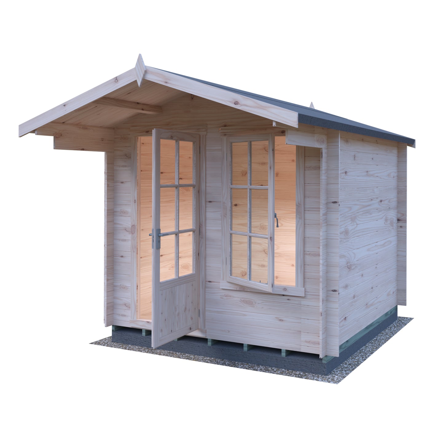 Shire Crinan 8x8 19mm Log Cabin