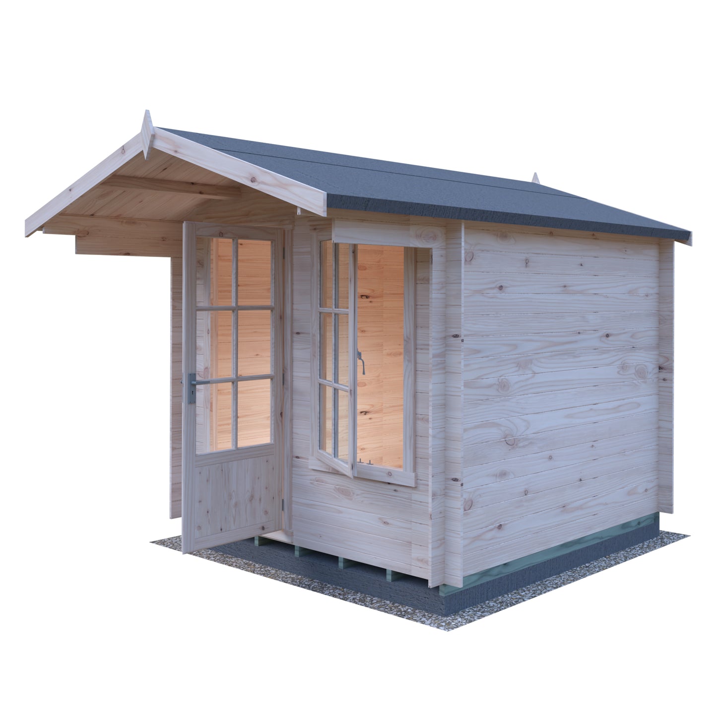 Shire Crinan 8x8 19mm Log Cabin