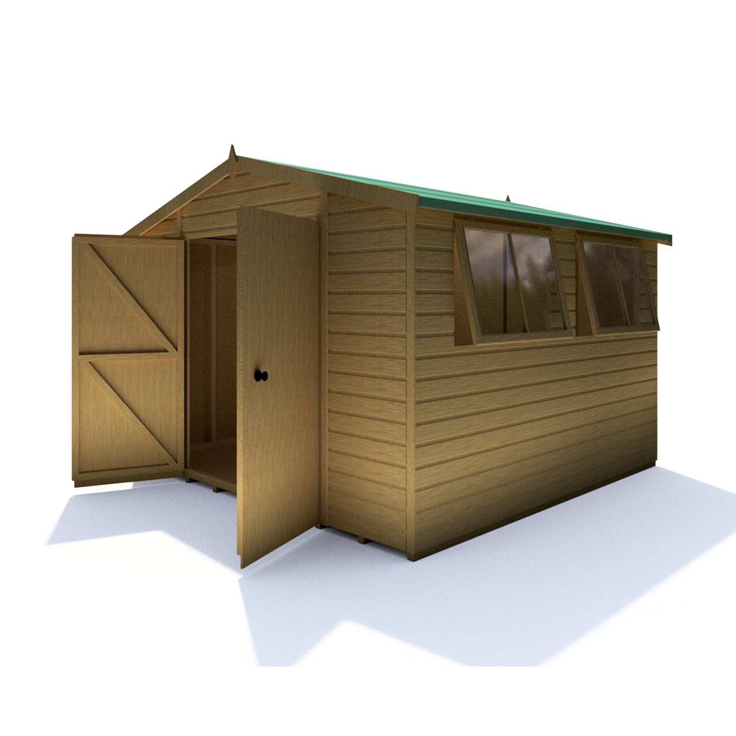 Shire Atlas 10x10 Double Door Loglap