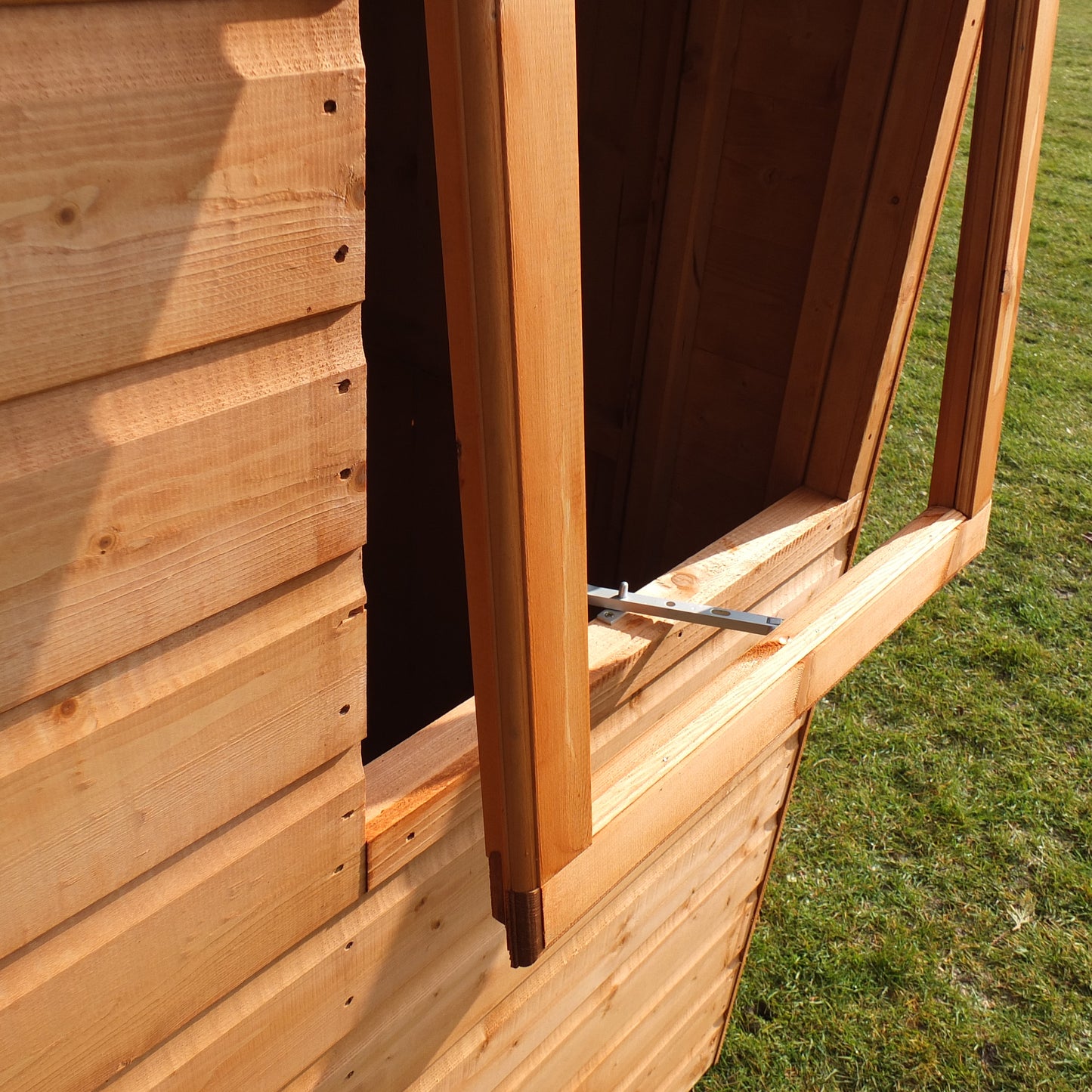 Shire Bute Shiplap Apex Double Door 4x6