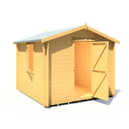Shire Danbury 9x9 19mm Log Cabin
