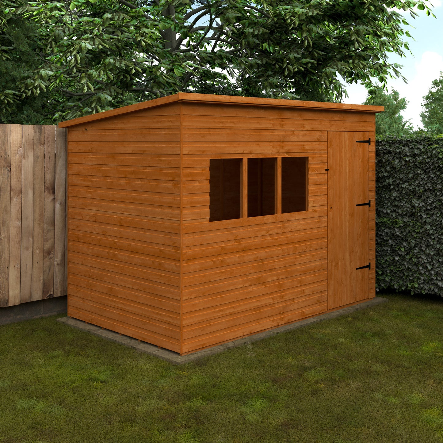 10x6 Deluxe Pent Shiplap