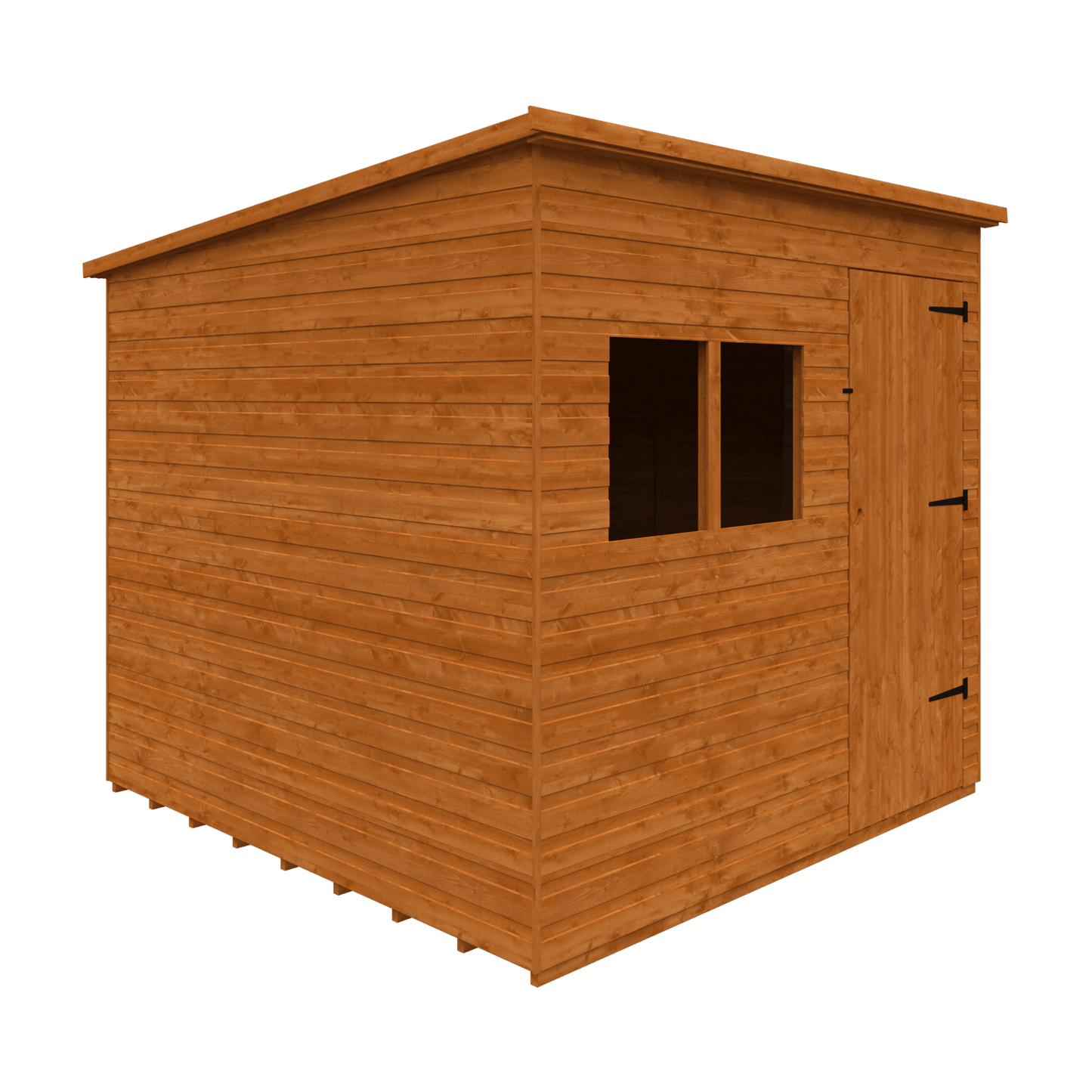 8x8 Deluxe Pent Shiplap