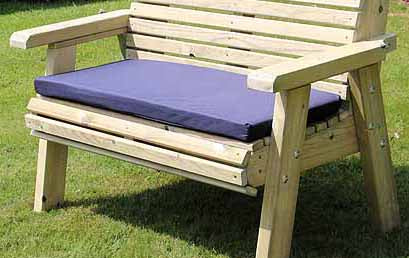 Churnet Valley Navy Cushion Double