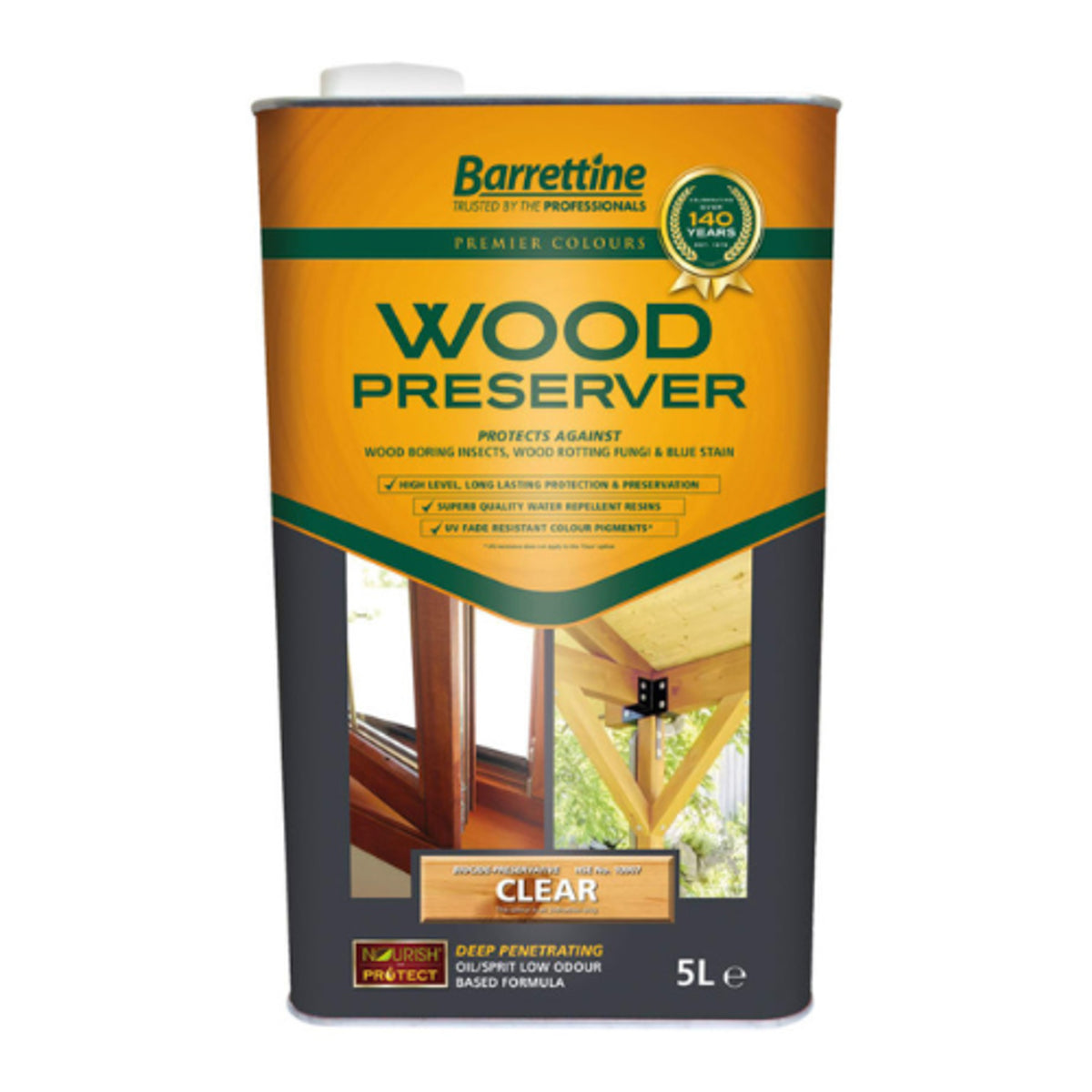 Mercia Barrentine Wood Preserver 5L