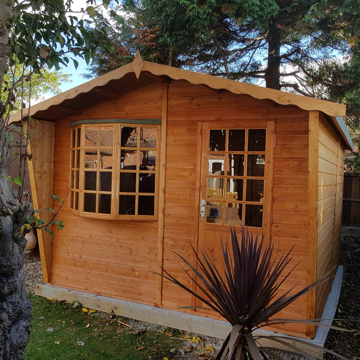 Shire Goodwood 10x8 Loglap Style D