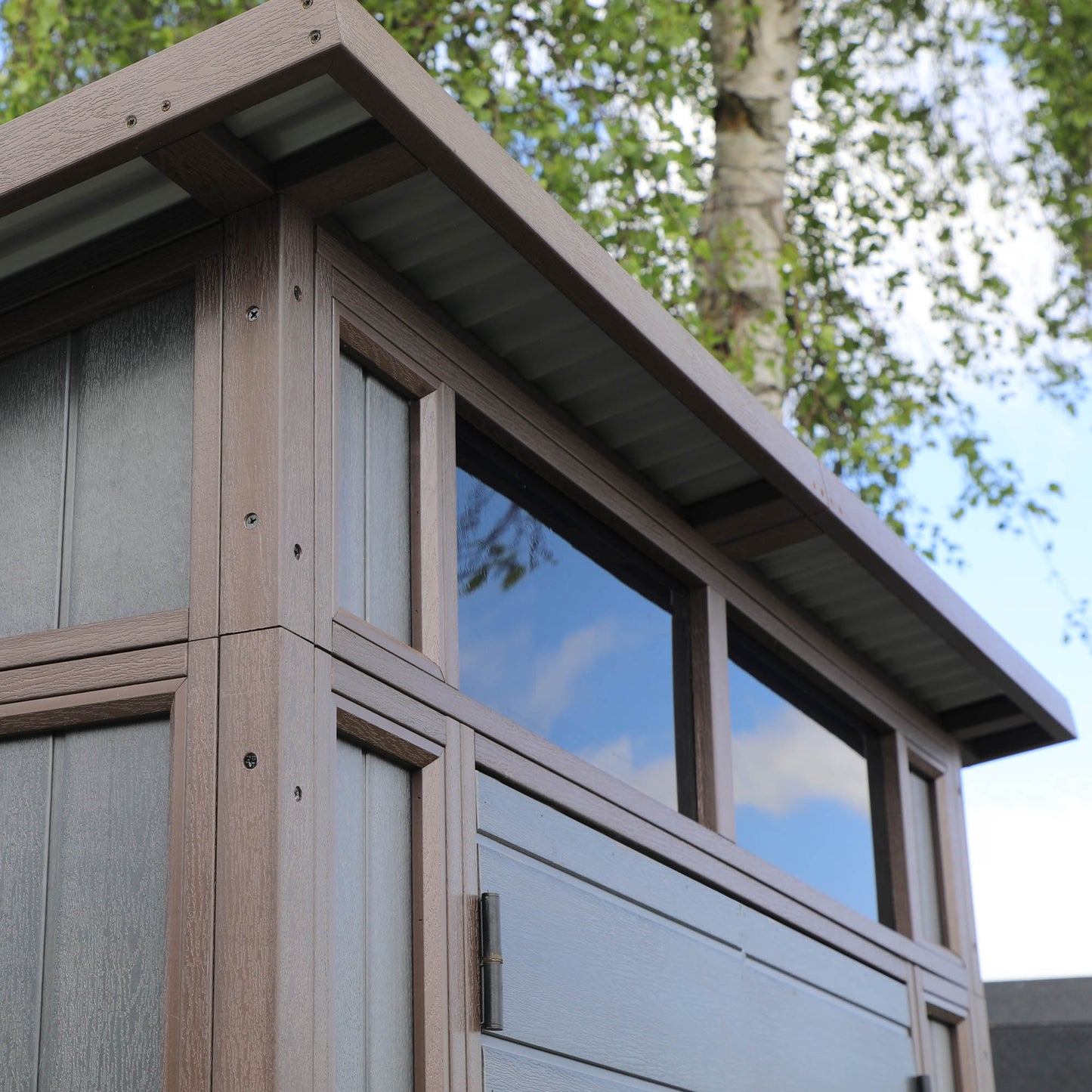 Mercia 7x7 Premium Composite Pent Shed