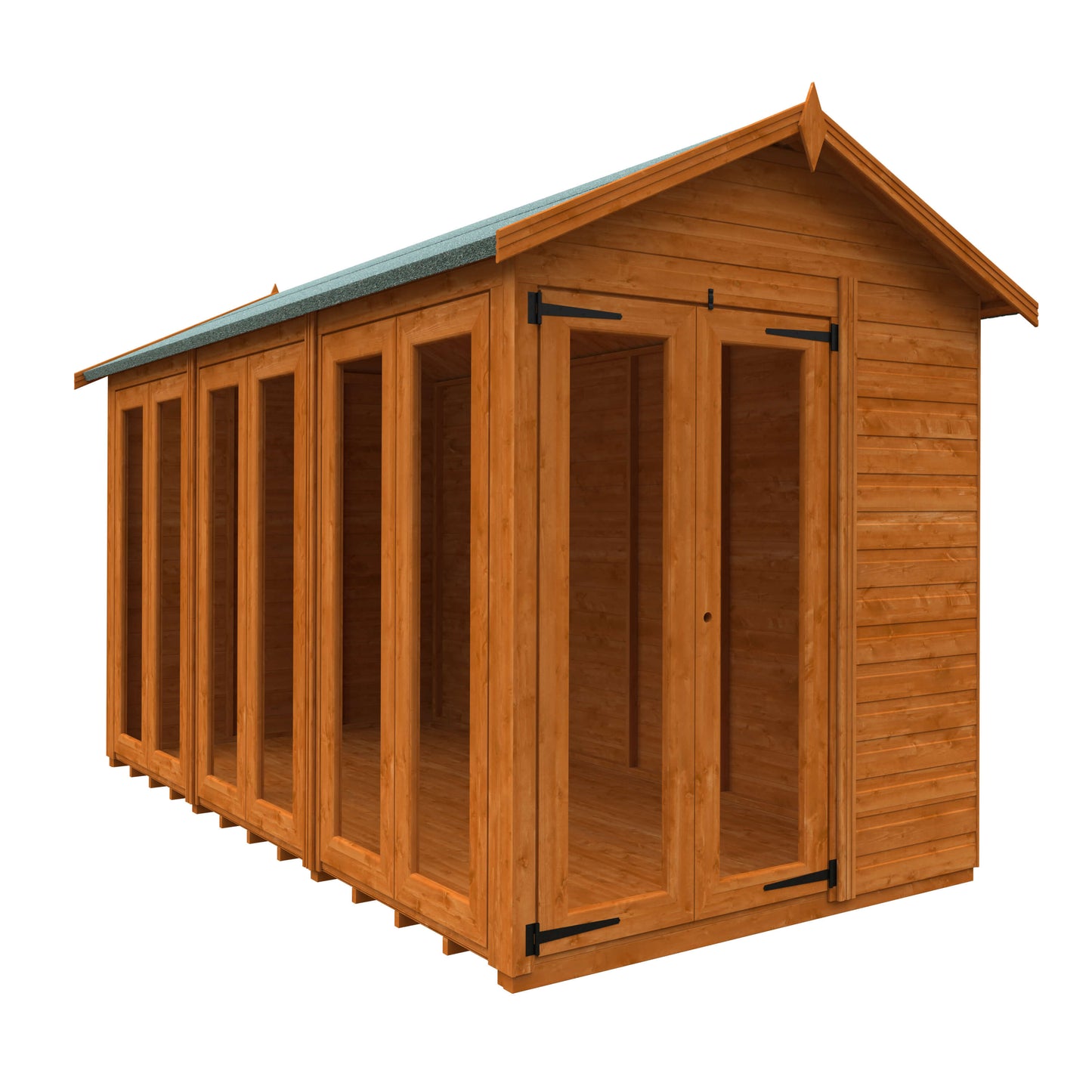 12x6 Full Pane Flex Apex Summerhouse