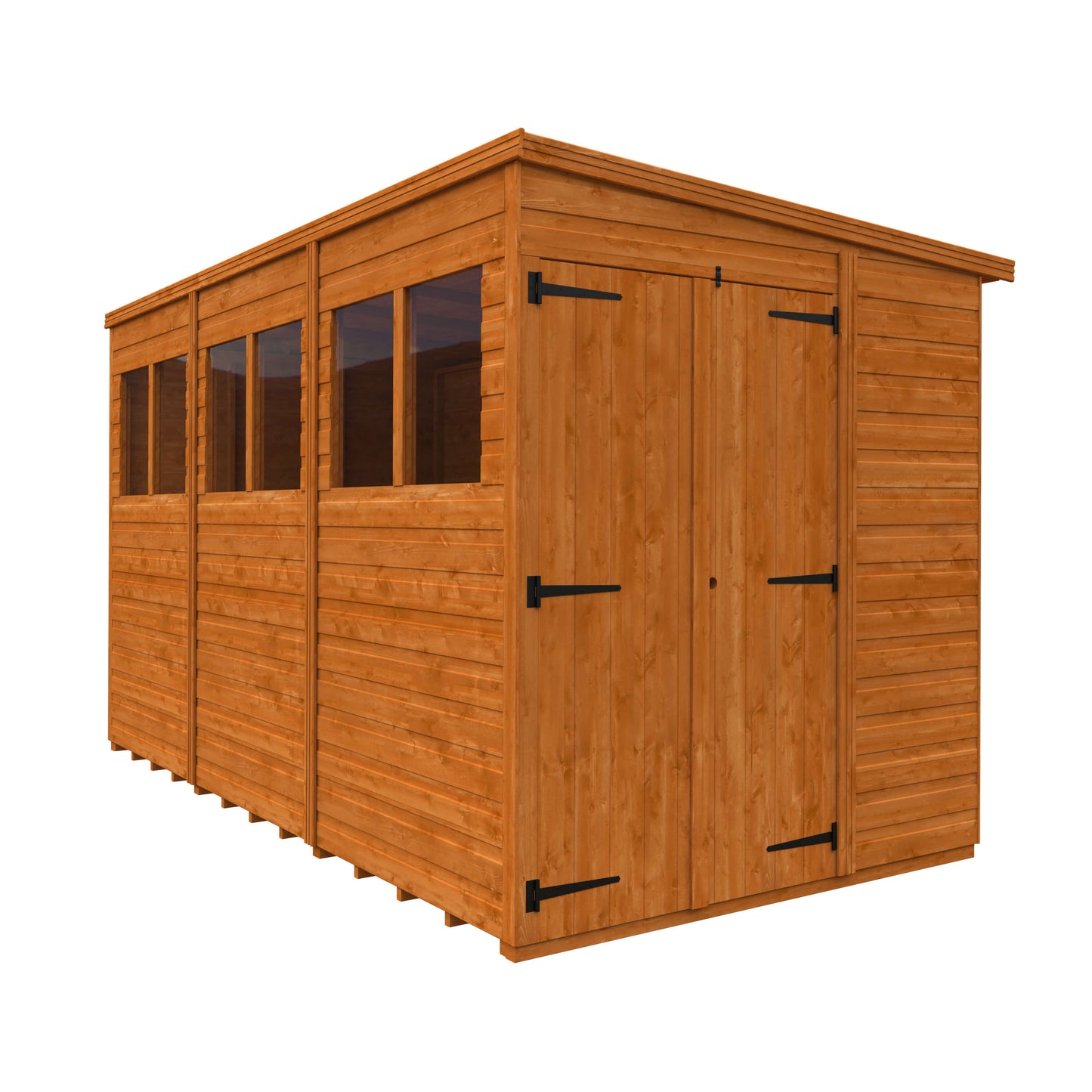 12x6 Double Door Flex Pent