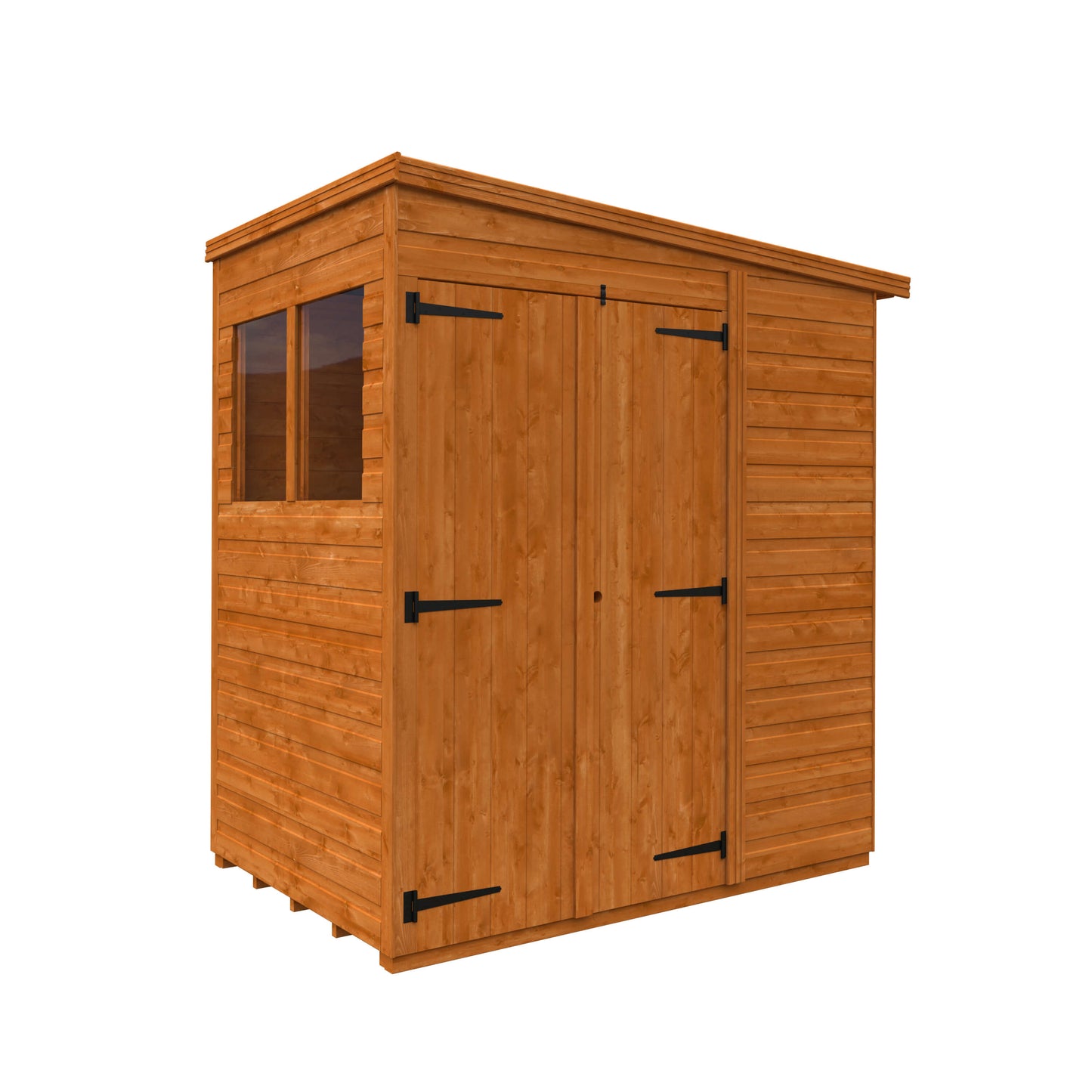4x6 Double Door Flex Pent