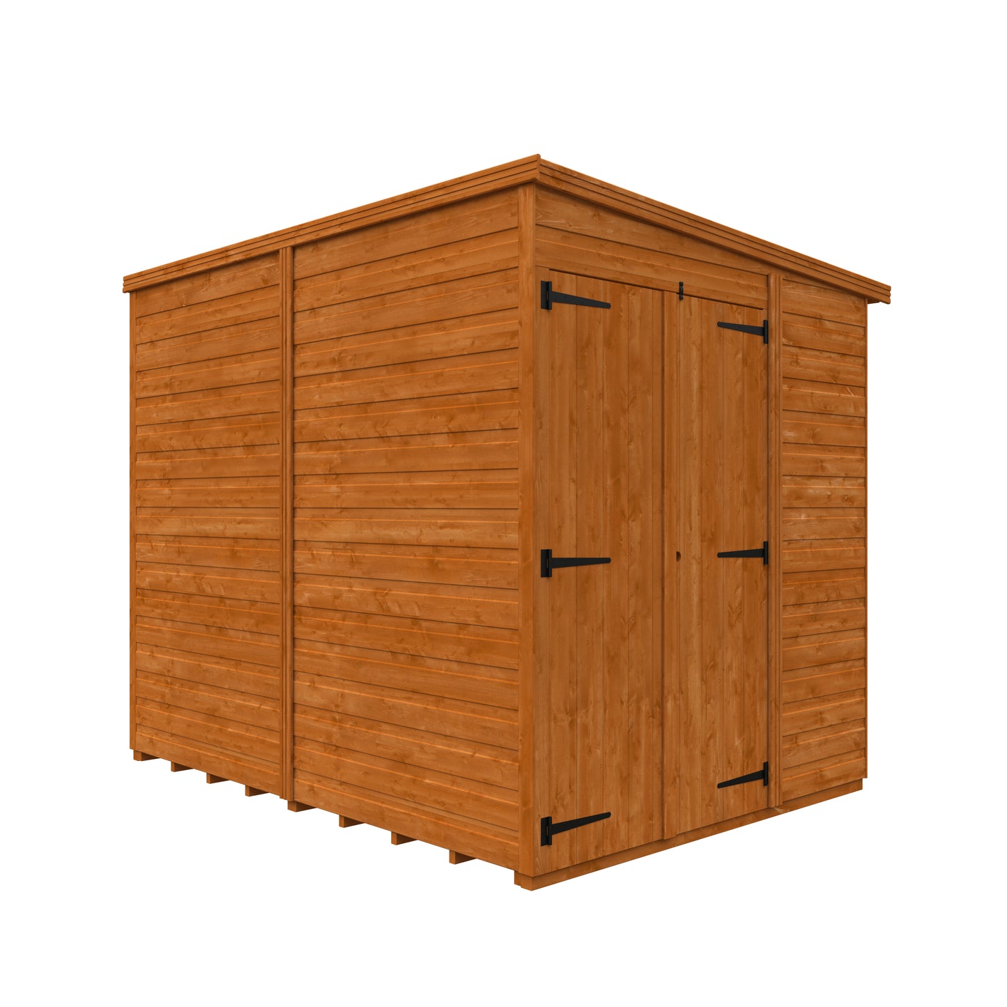 8x6 Double Door Windowless Flex Pent