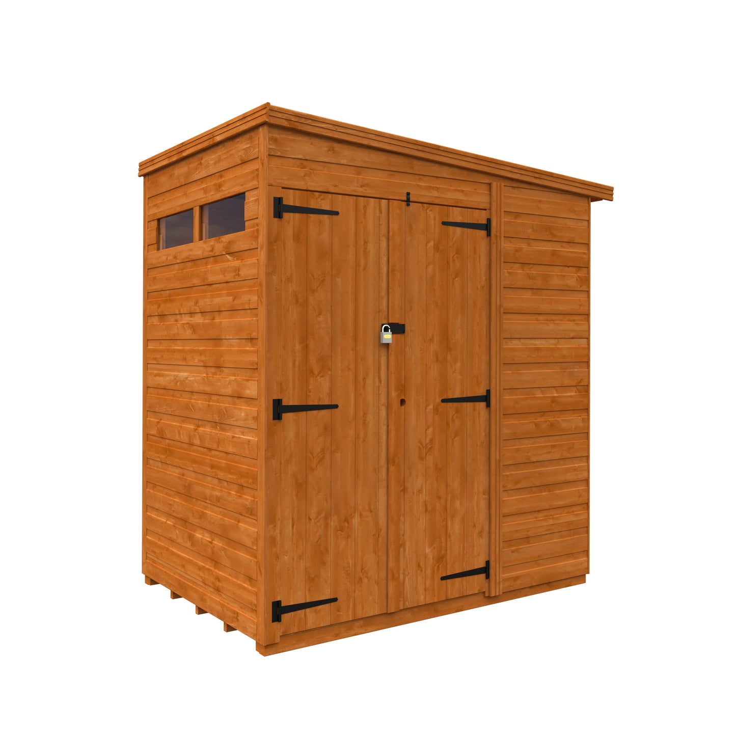 4x6 Flex Pent Security Double Door