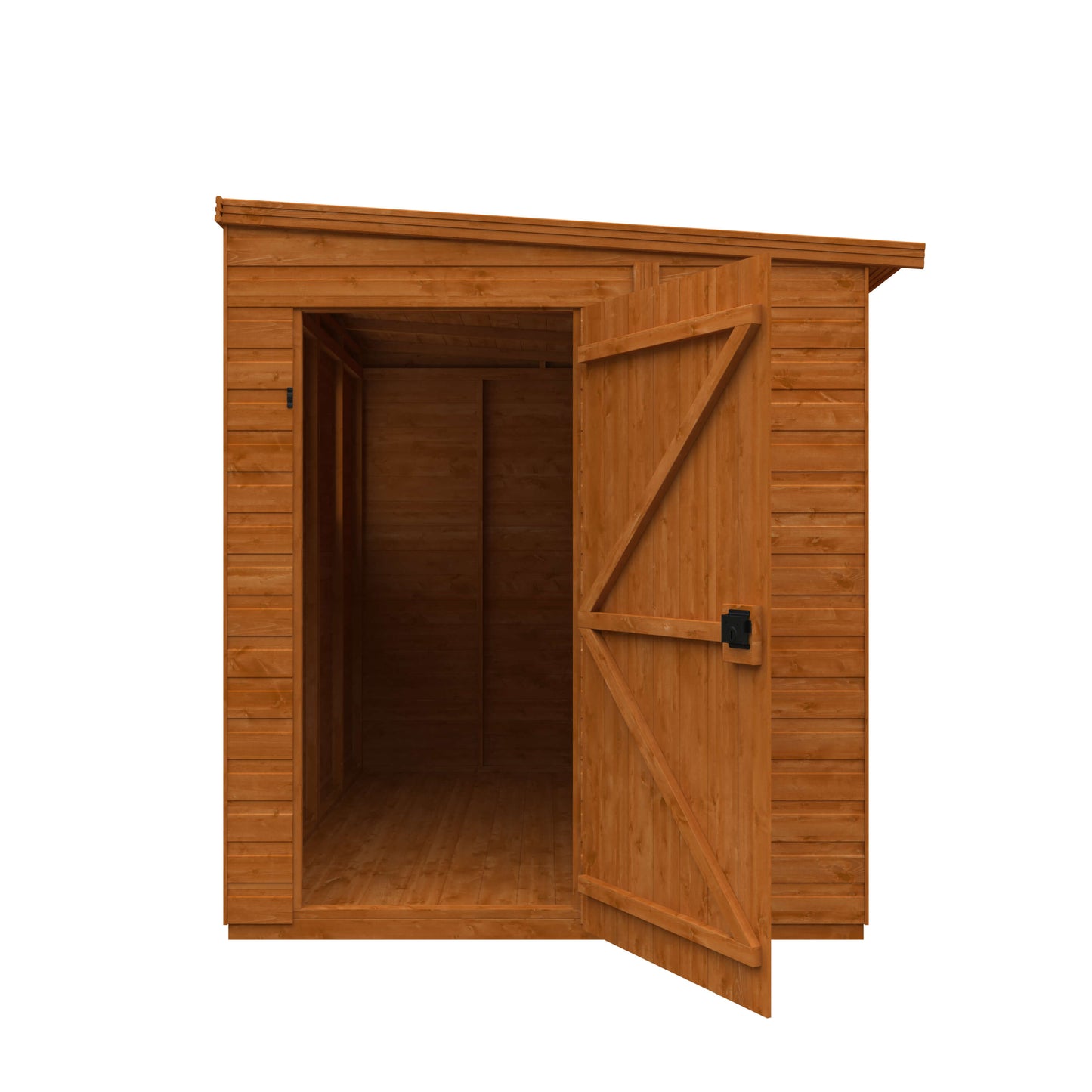 8x6 Flex Pent Windowless