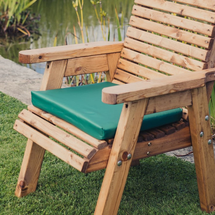 Churnet Valley 4 X Single Green Cushion Sent With Product