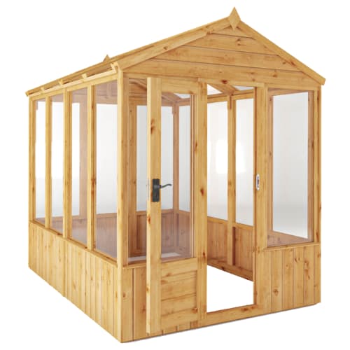 Mercia 8 x 6 Woodsman Apex Greenhouse - Styrene