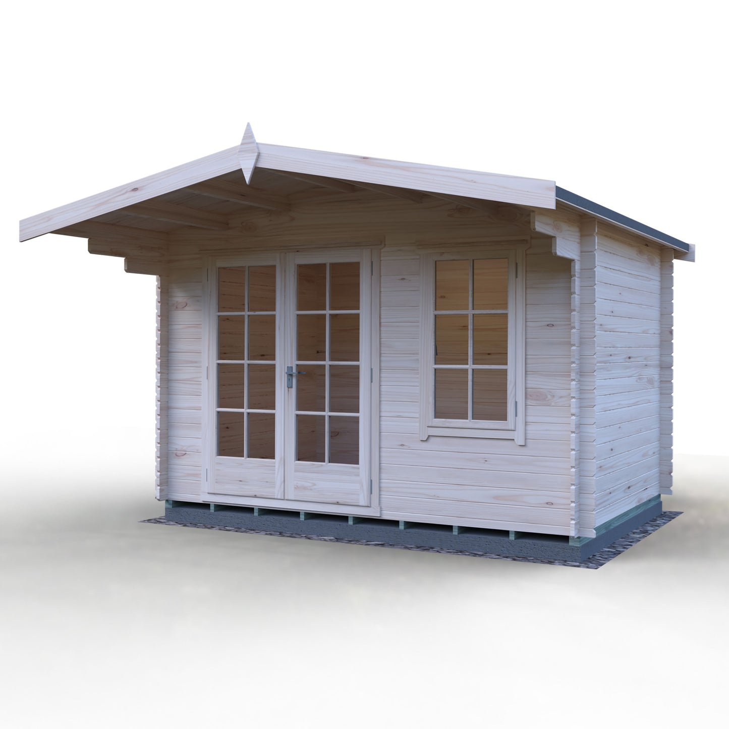 Shire Glenmore 12Gx8 Log Cabin (28mm to 70mm Log)