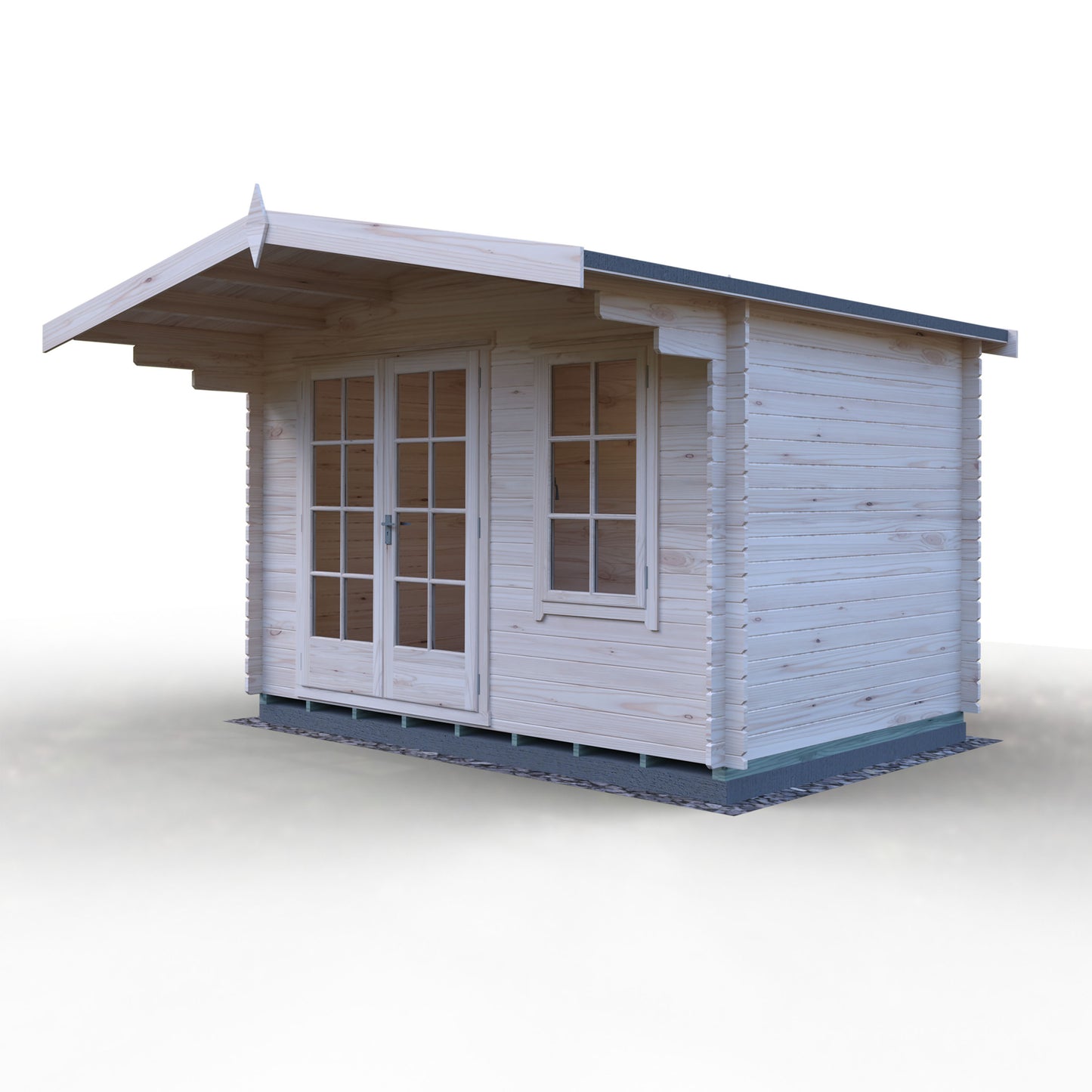 Shire Glenmore 12Gx8 Log Cabin (28mm to 70mm Log)