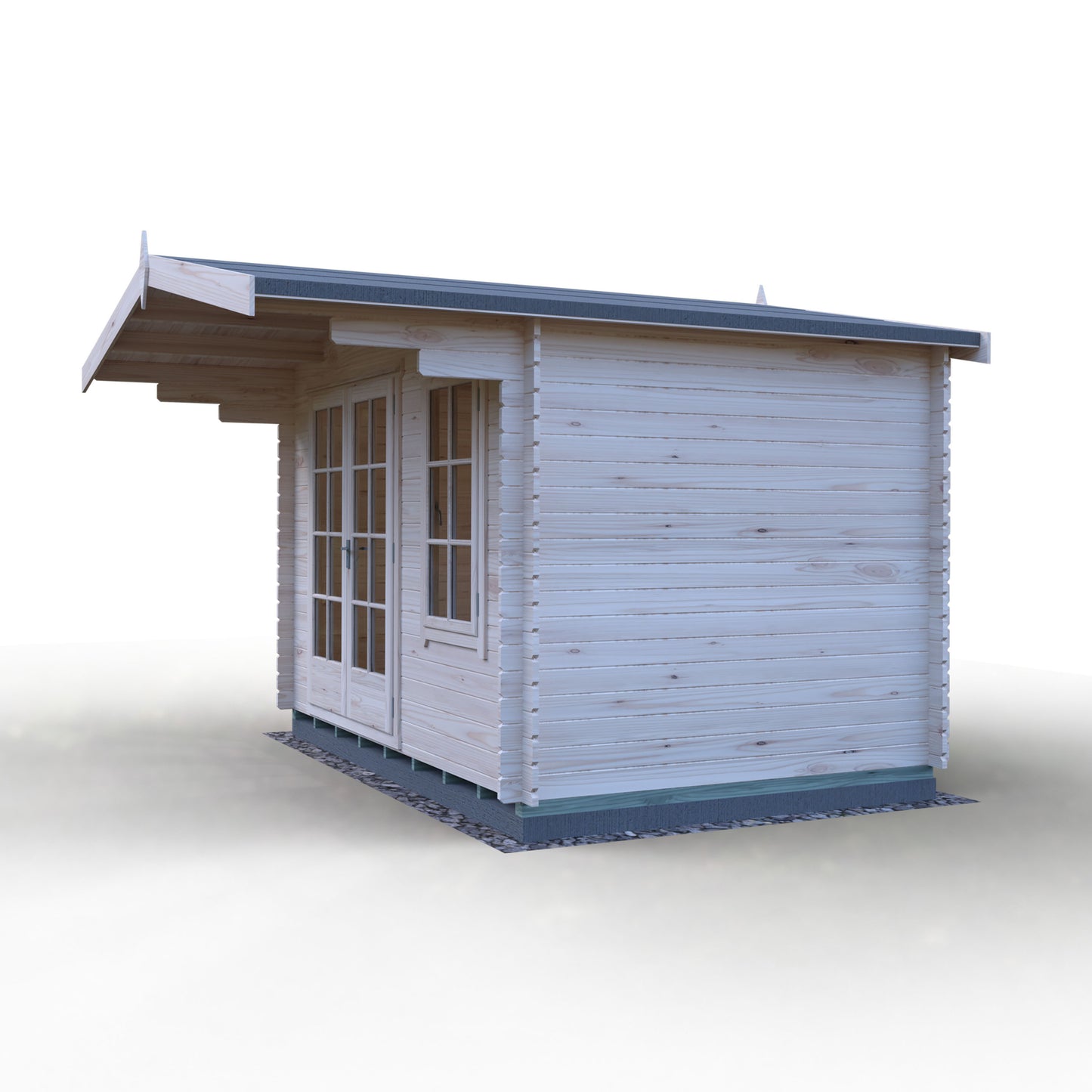 Shire Glenmore 12Gx8 Log Cabin (28mm to 70mm Log)