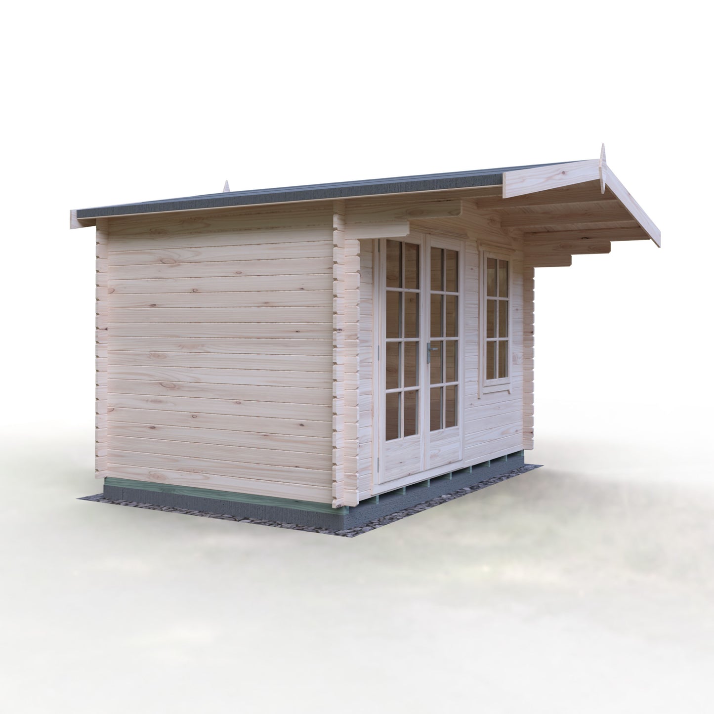 Shire Glenmore 12Gx8 Log Cabin (28mm to 70mm Log)