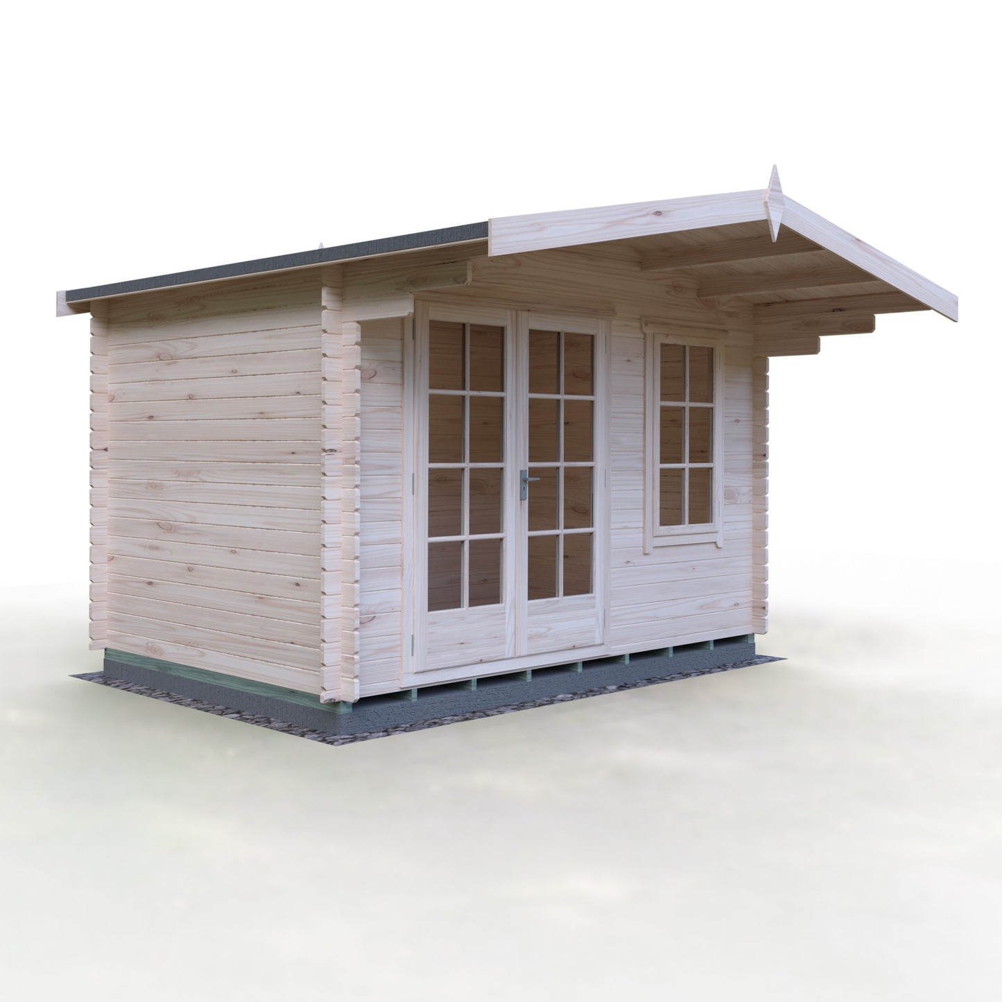 Shire Glenmore 12Gx8 Log Cabin (28mm to 70mm Log)