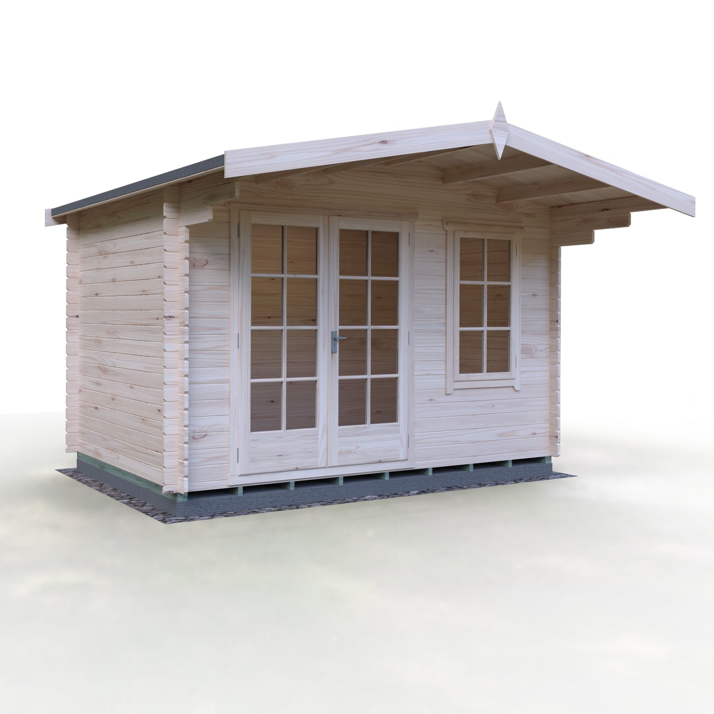 Shire Glenmore 12Gx8 Log Cabin (28mm to 70mm Log)