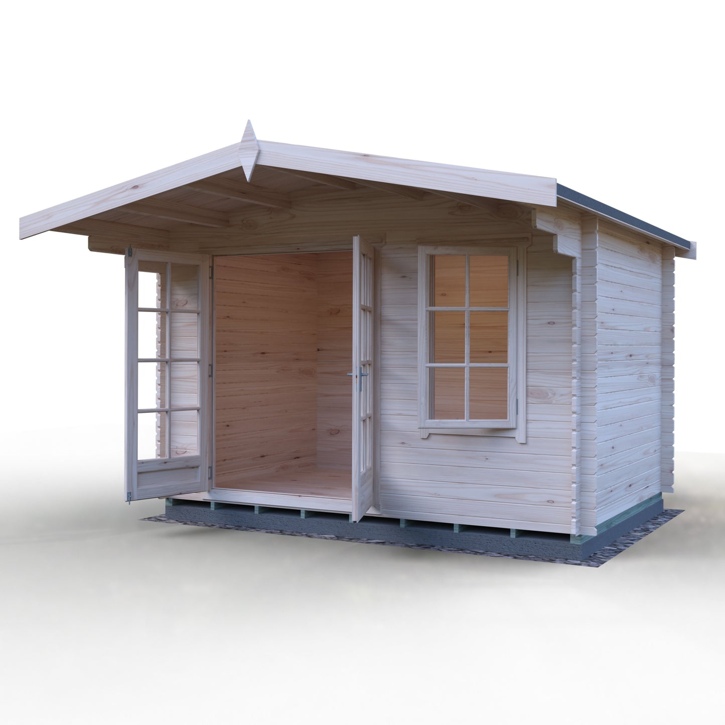 Shire Glenmore 12Gx8 Log Cabin (28mm to 70mm Log)