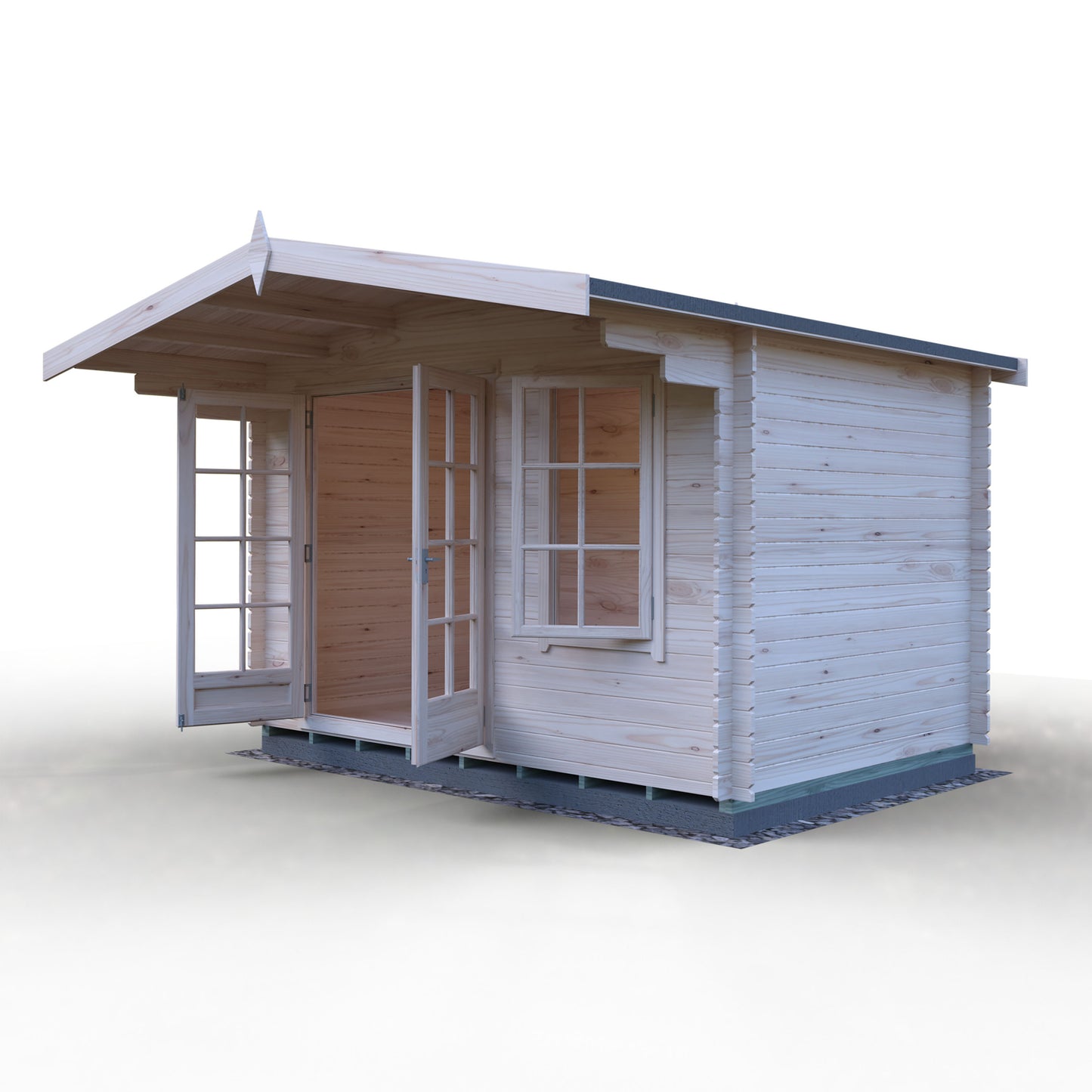 Shire Glenmore 12Gx8 Log Cabin (28mm to 70mm Log)