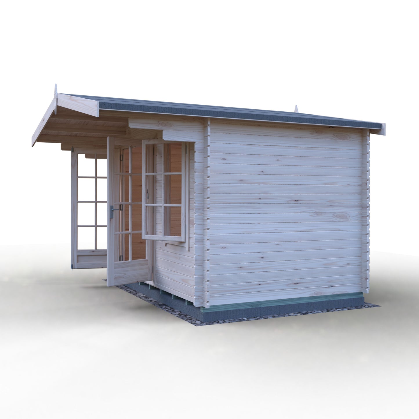 Shire Glenmore 12Gx8 Log Cabin (28mm to 70mm Log)