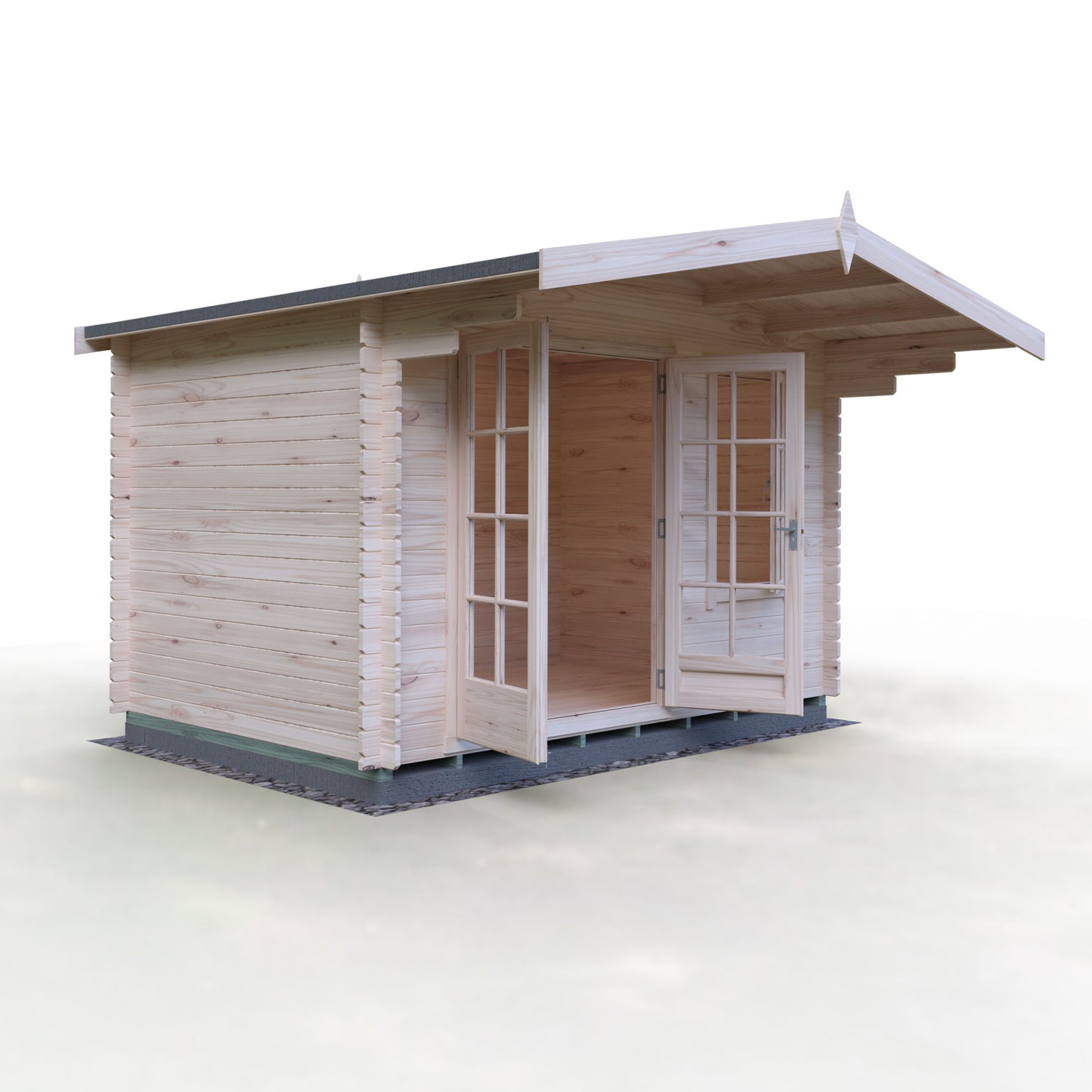 Shire Glenmore 12Gx8 Log Cabin (28mm to 70mm Log)