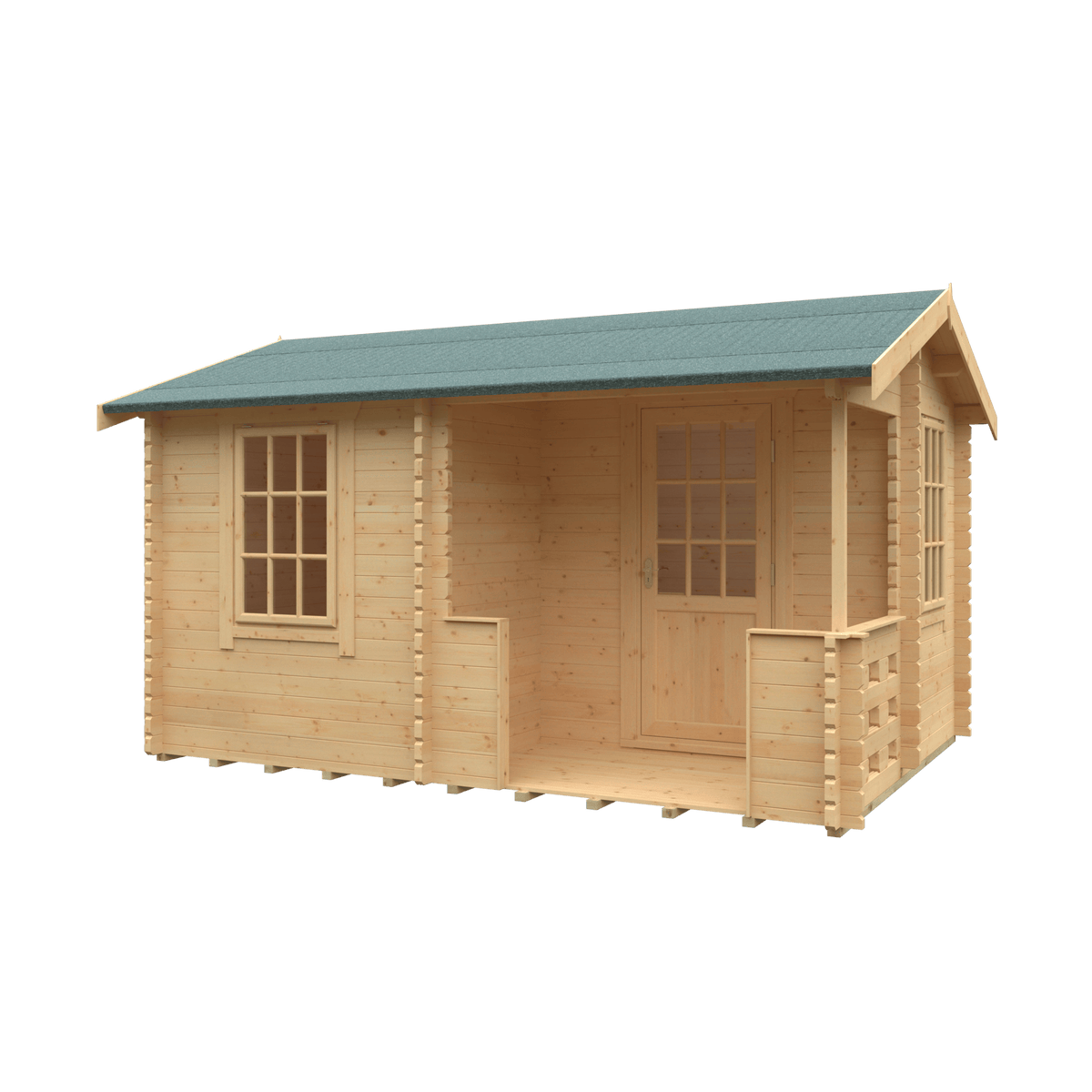 16x10 Gyles 44mm Log Cabin