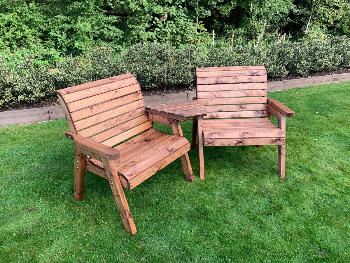 Charles Taylor Grand Twin Angled c/w Footstools