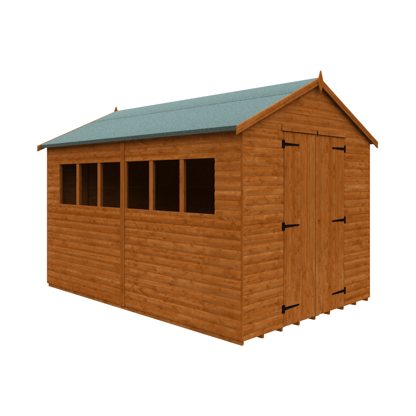 12x8 Loglap Workshop STD Framing