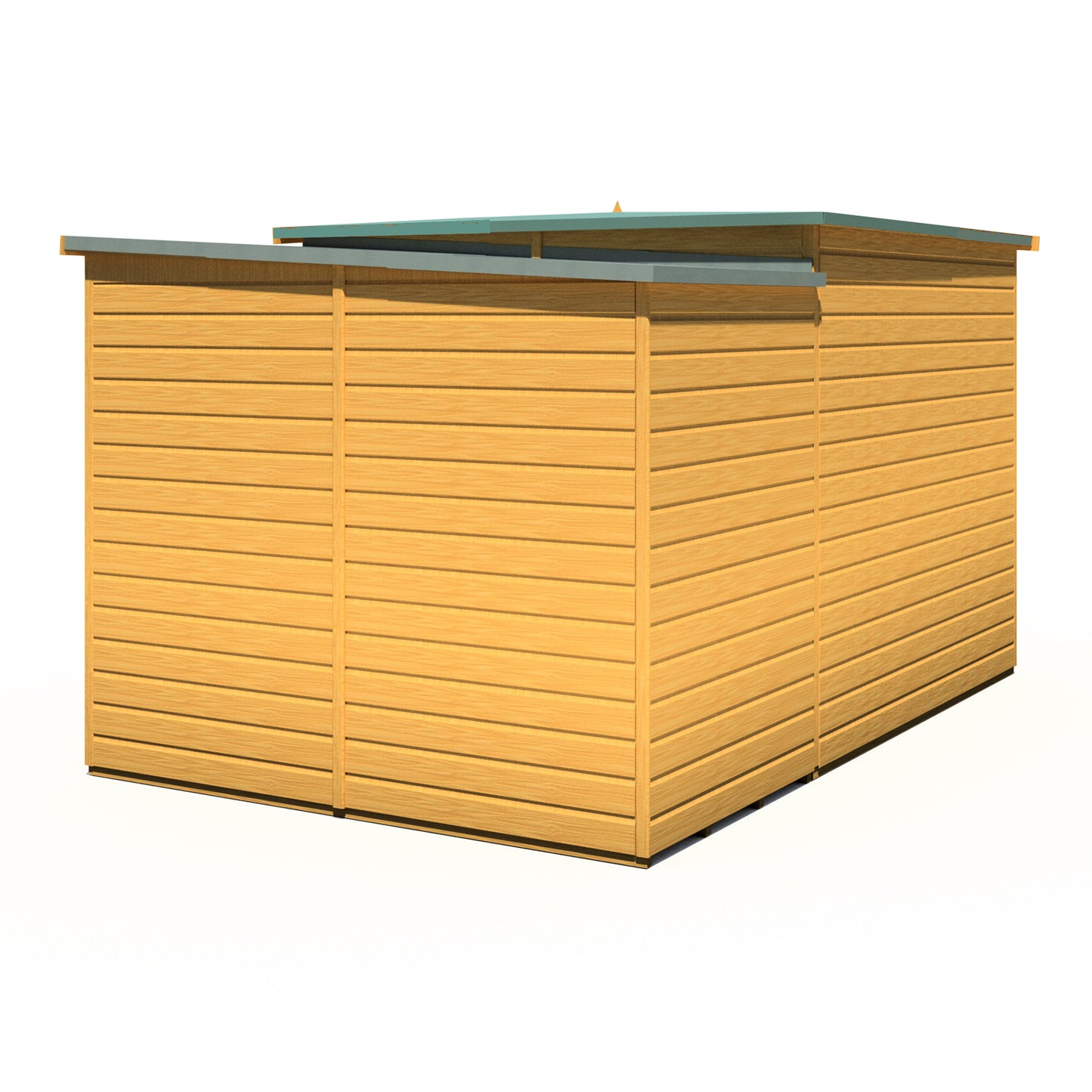 Shire Hampton with Side Shed 8 x 12