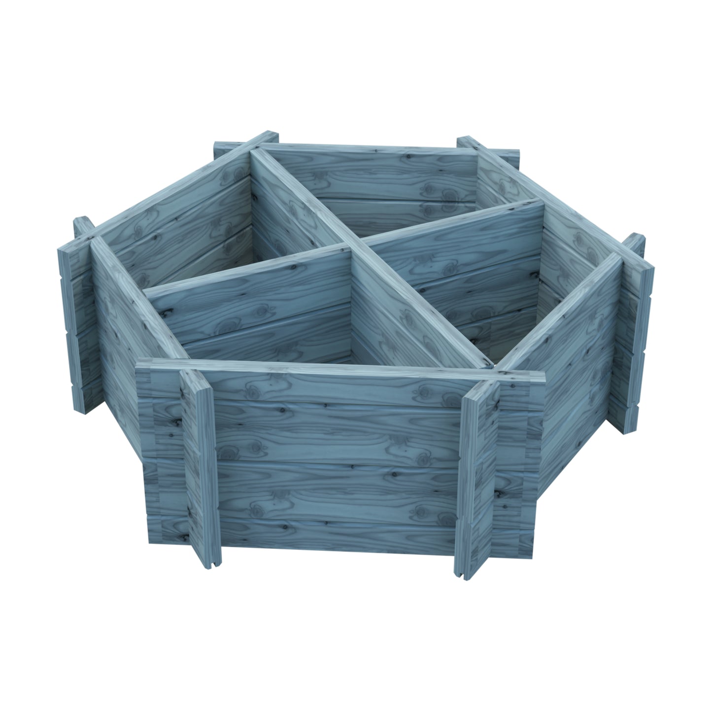 Shire Hexagonal Planter Pressure treated 4