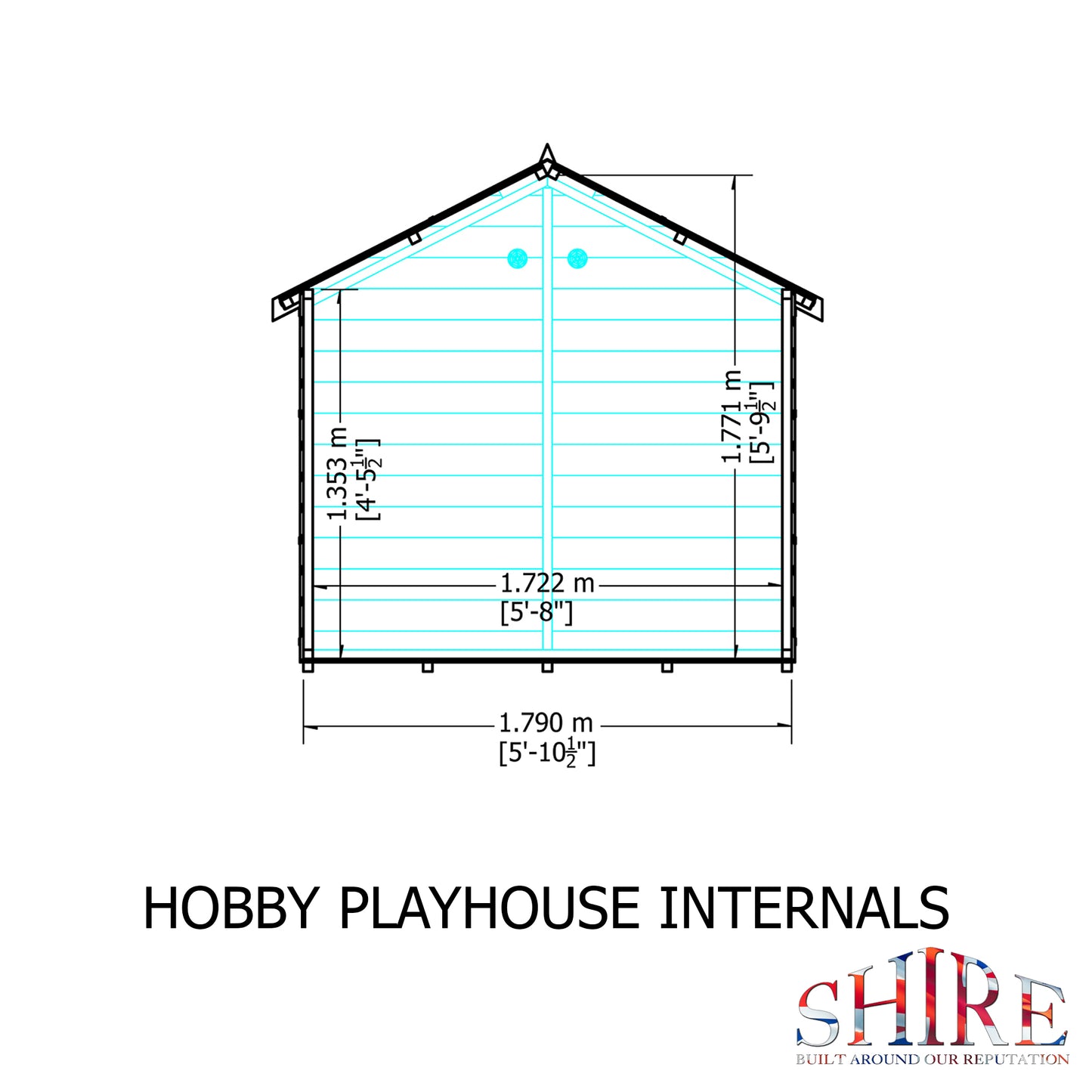 Shire Hobby 6x4 Shiplap