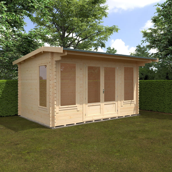 14x10 Jacob 44mm Log Cabin